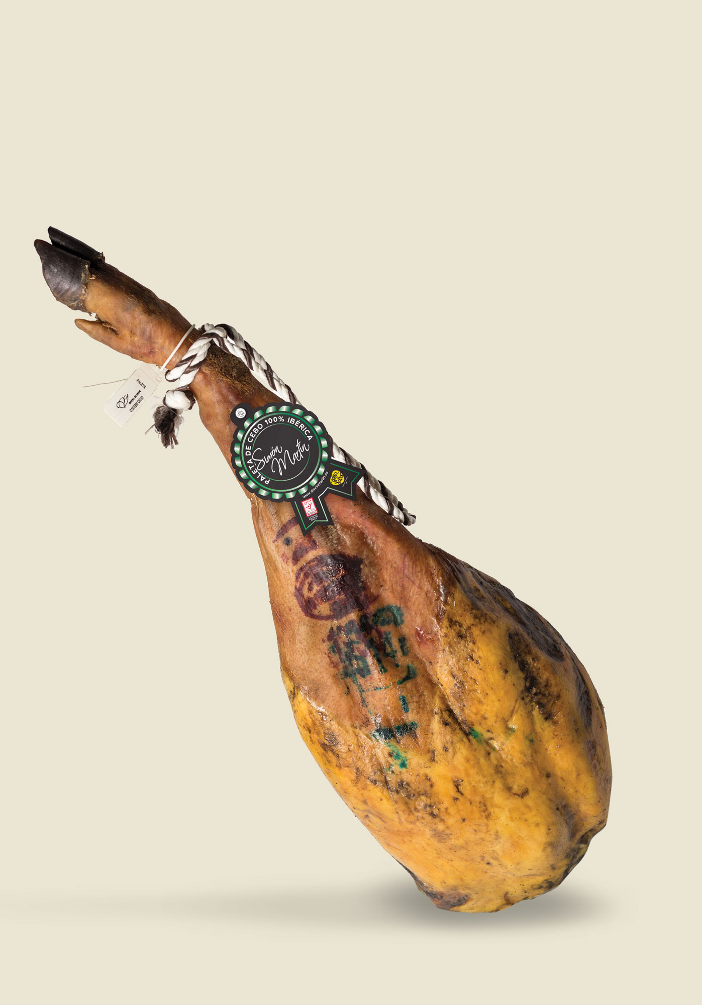 Simón Martín 100% Natuurlijk - Jamón Ibérico - Paleta Cebo