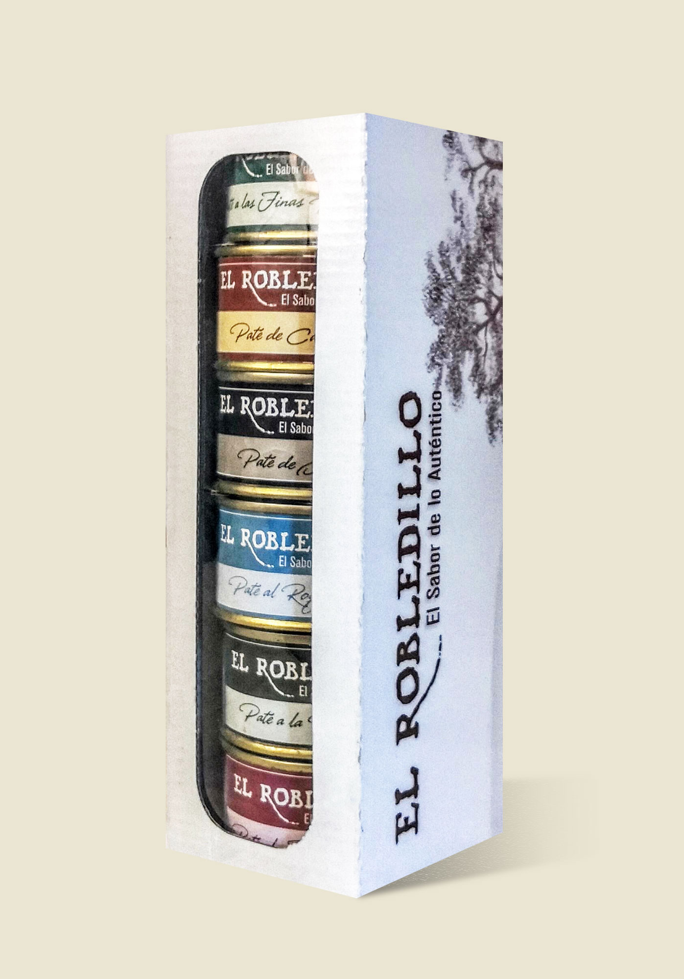 El Robledillo 100% Natuurlijk - Geschenkset Van Zes Natuurlijke Patés