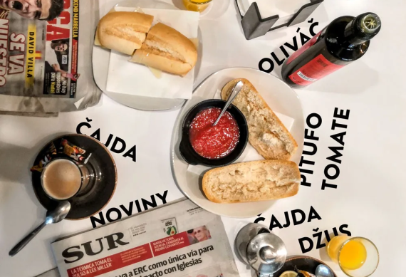 Espagne : Le petit-déjeuner espagnol typique - Jamon.be