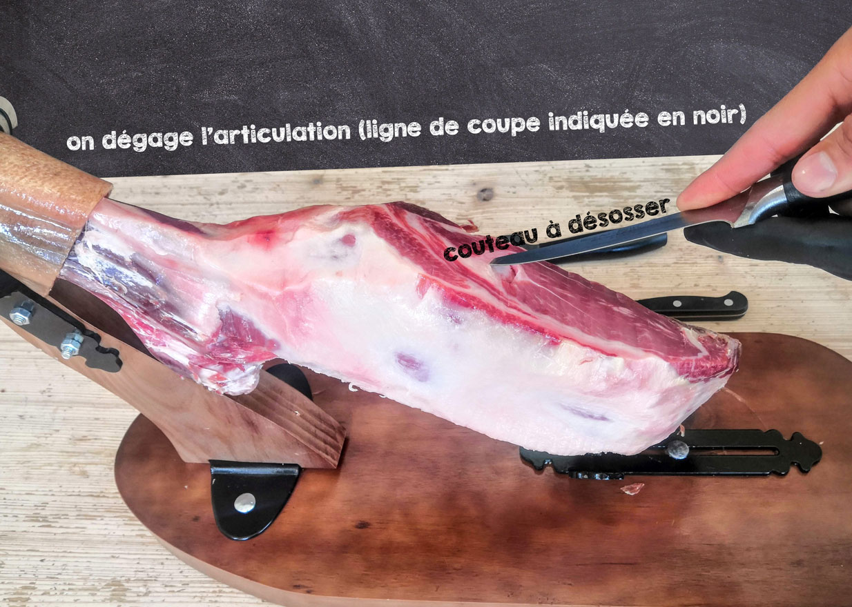 paleta serrana - guide de découpe