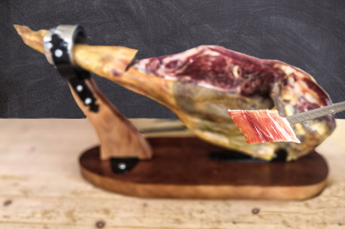 guide de découpe - jamón serrano ou ibérico