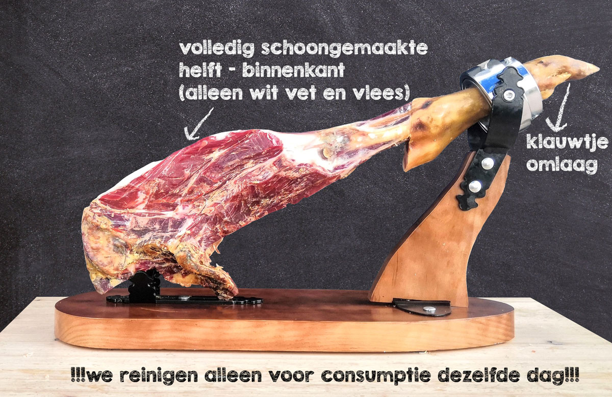snijgids - jamón serrano
