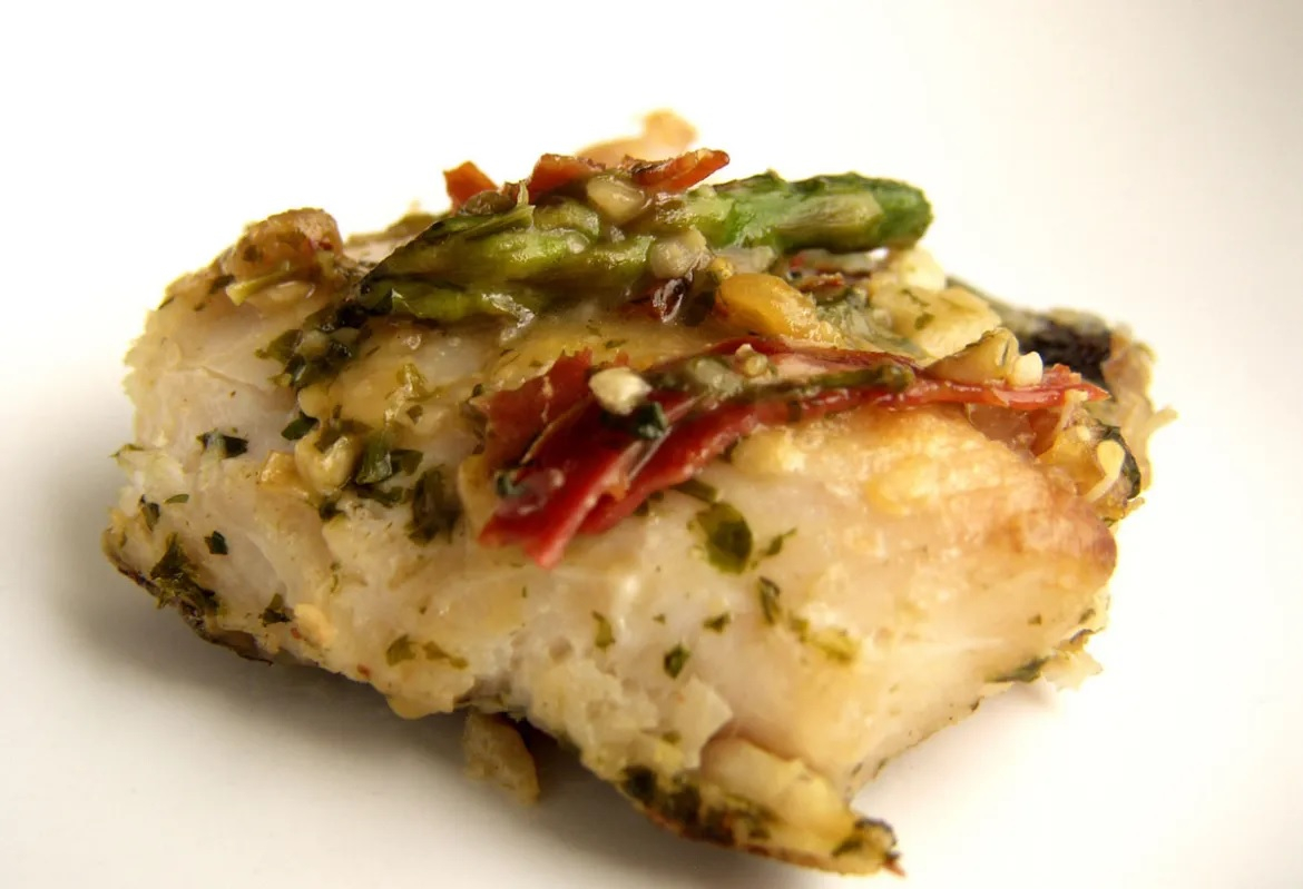 Recept: merluza met jamón - Jamon.be
