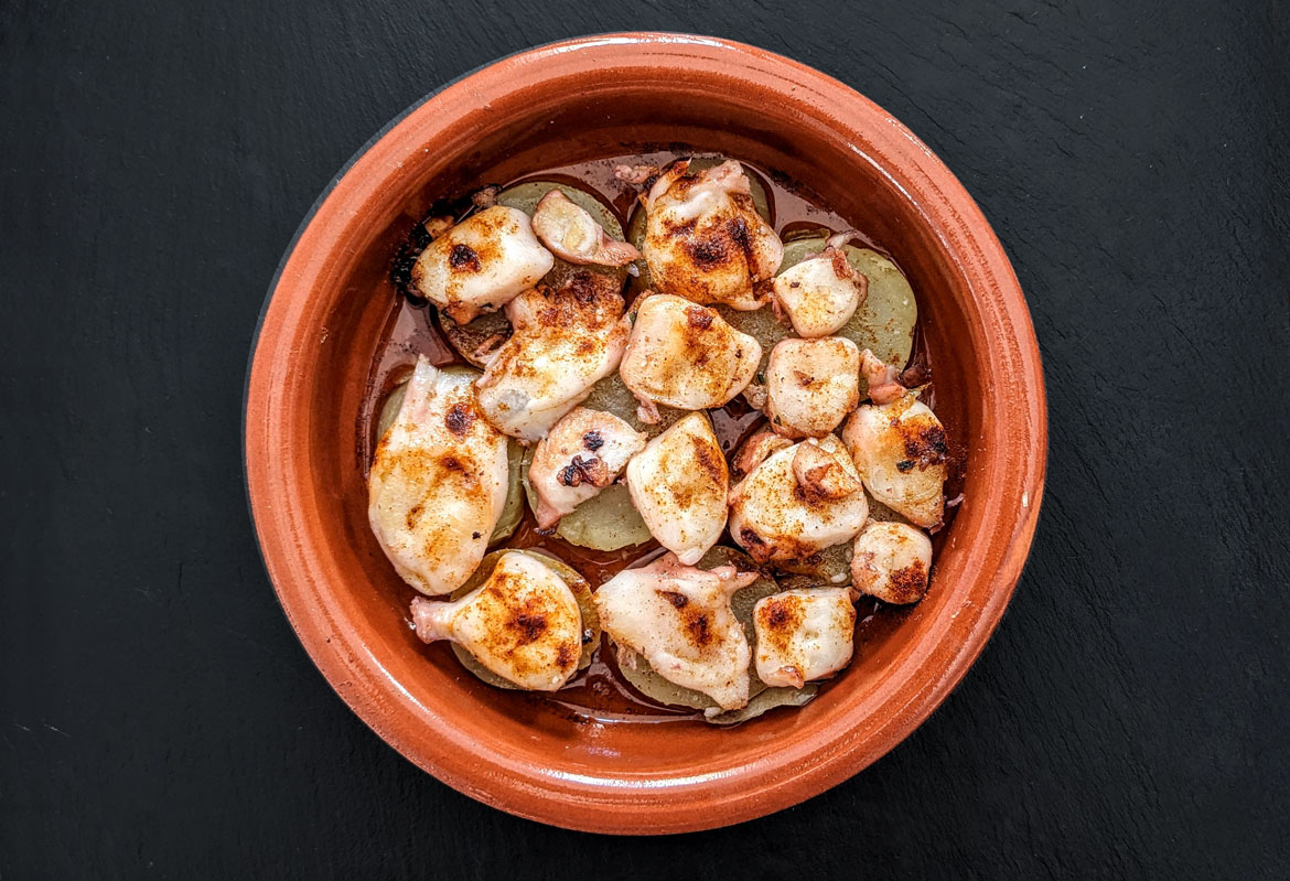 Recept: pulpo a la gallega - inktvis op Galicische wijze - Jamon.be