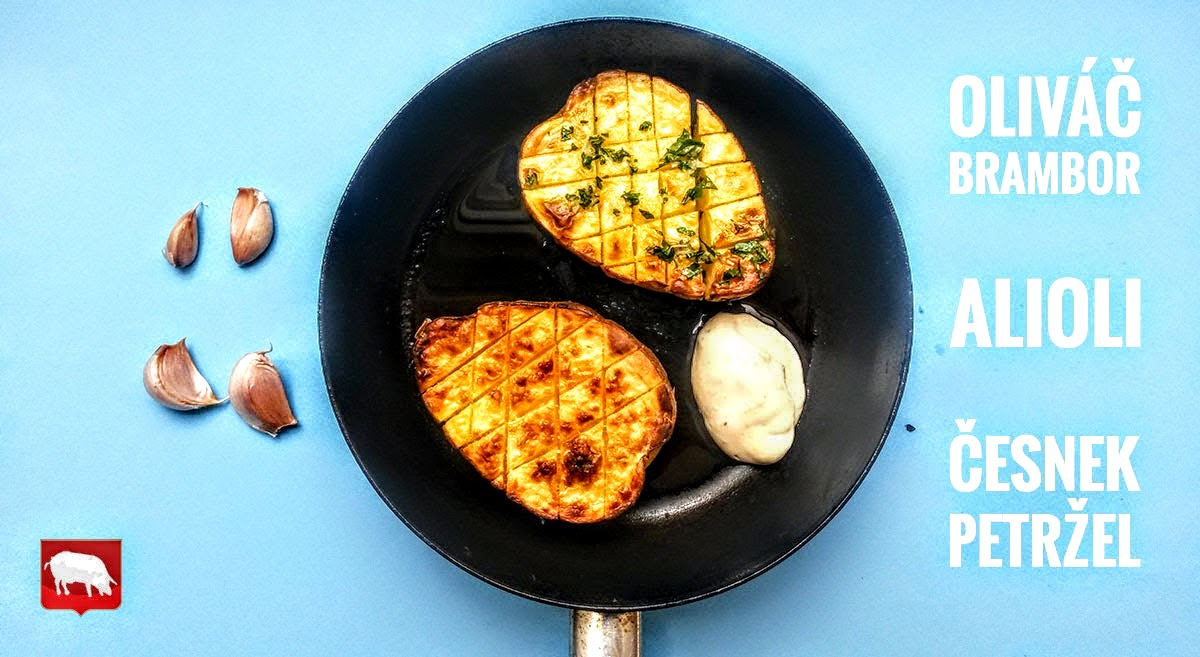 Recept: In de oven gebakken aardappel met olijfolie - Jamon.be